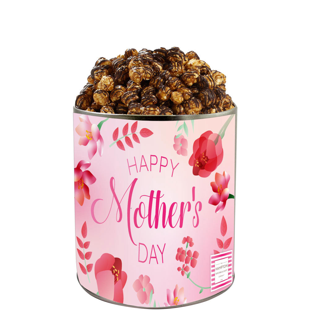 Chocolate Caramel Sea Salt Crunch Popcorn Tin