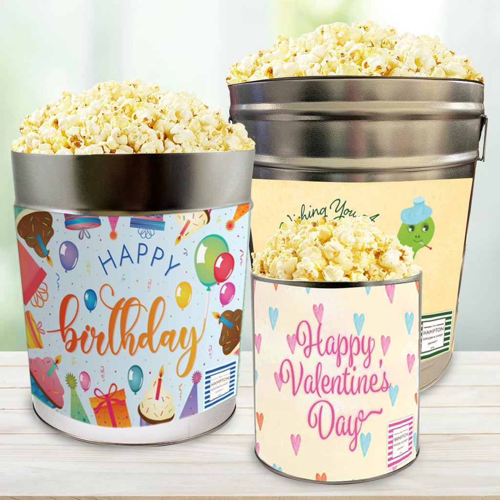 Butter Popcorn Tin