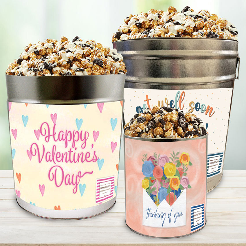 Cookies & Cream Popcorn Tin