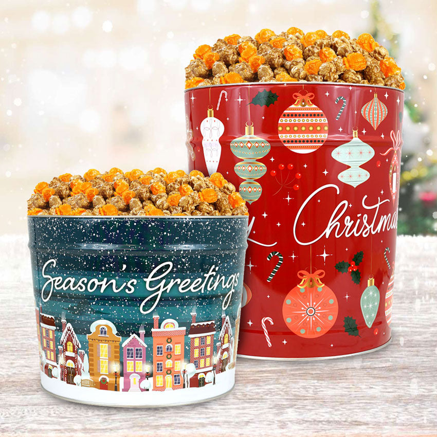 Hampton Mix - Cheese & Caramel Popcorn Tin