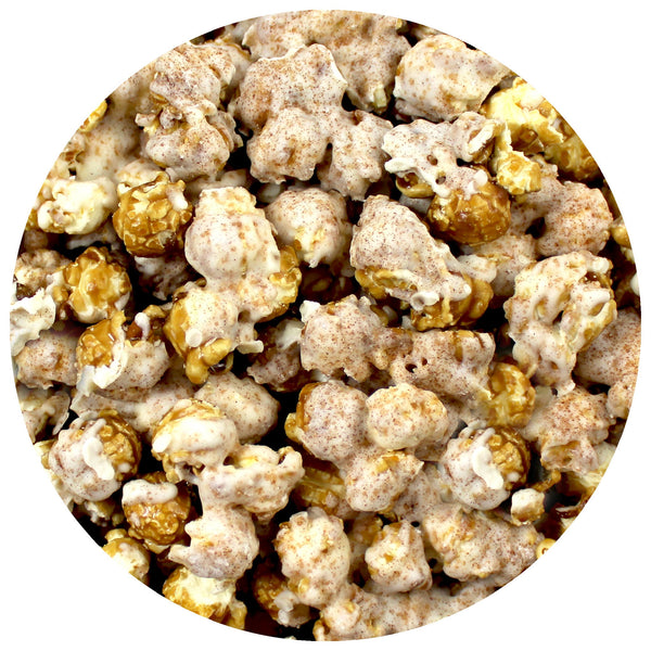 White Chocolate Cinnamon Apple Crisp Popcorn Tin