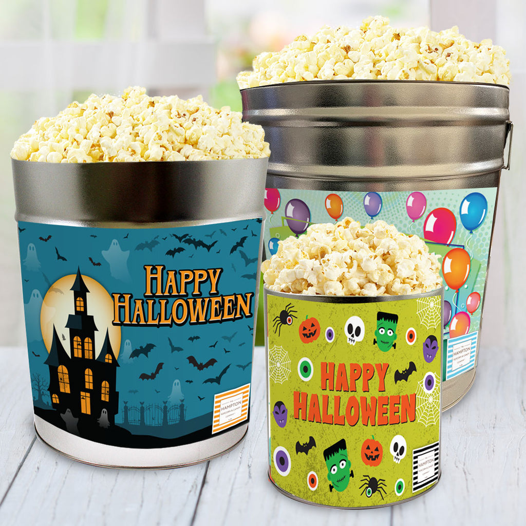 White Cheddar Cheese Popcorn Tin